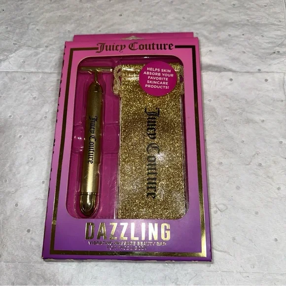 Juicy Couture Gold Lip Balm & Gloss Set - Picture 3 of 3